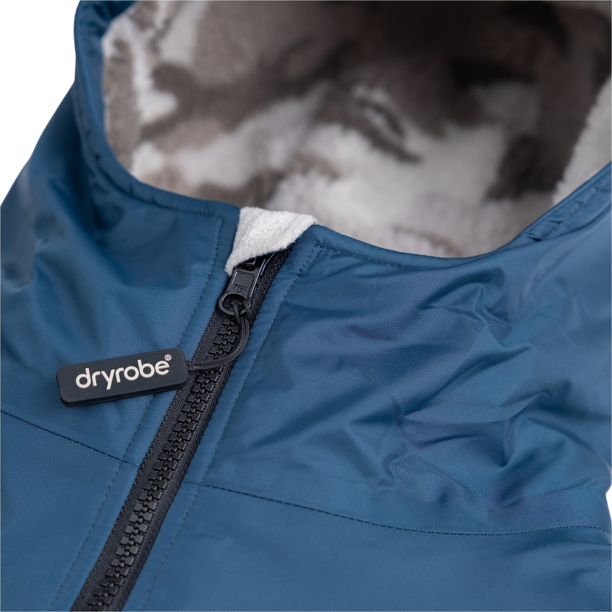 2026 Dryrobe Advance Peignoir à Manches Longues DALSV3 - Deep Sea Blue / Sand Camo
